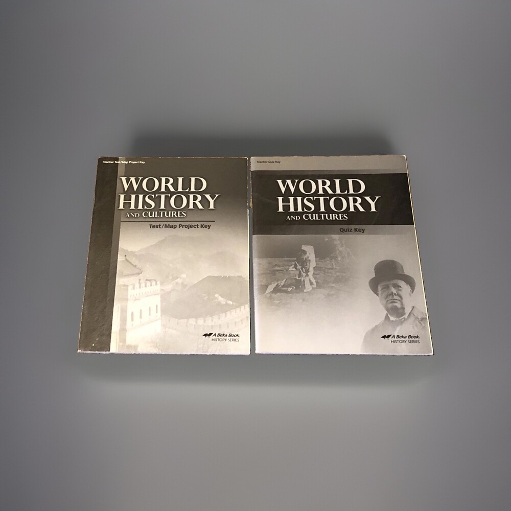 Abeka Grade 10 World History and Cultures Test & Quiz Key